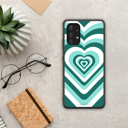 Green Hearts - Samsung Galaxy A13 4G θήκη