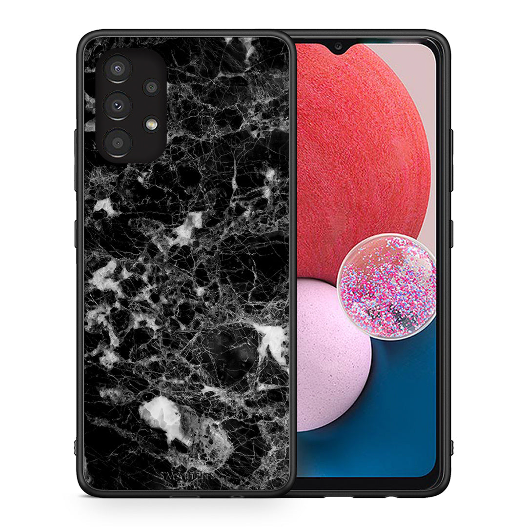 Θήκη Samsung A13 4G Male Marble από τη Smartfits με σχέδιο στο πίσω μέρος και μαύρο περίβλημα | Samsung A13 4G Male Marble case with colorful back and black bezels