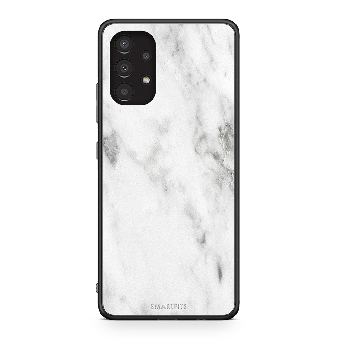 2 - Samsung A13 4G White marble case, cover, bumper