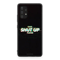 Thumbnail for Samsung A13 4G OMG ShutUp θήκη από τη Smartfits με σχέδιο στο πίσω μέρος και μαύρο περίβλημα | Smartphone case with colorful back and black bezels by Smartfits