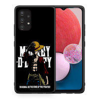 Thumbnail for Θήκη Samsung A13 4G Pirate King από τη Smartfits με σχέδιο στο πίσω μέρος και μαύρο περίβλημα | Samsung A13 4G Pirate King case with colorful back and black bezels