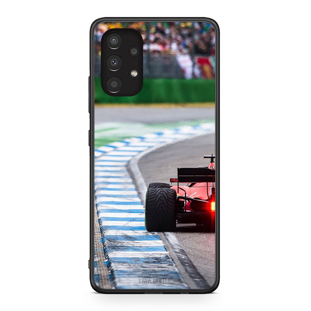 Samsung A13 4G Racing Vibes θήκη από τη Smartfits με σχέδιο στο πίσω μέρος και μαύρο περίβλημα | Smartphone case with colorful back and black bezels by Smartfits