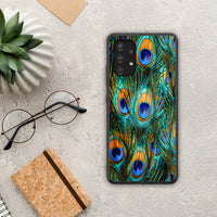 Thumbnail for Real Peacock Feathers - Samsung Galaxy A13 4G θήκη