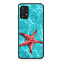Thumbnail for Samsung A13 4G Red Starfish Θήκη από τη Smartfits με σχέδιο στο πίσω μέρος και μαύρο περίβλημα | Smartphone case with colorful back and black bezels by Smartfits