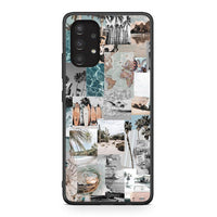 Thumbnail for Samsung A13 4G Retro Beach Life Θήκη από τη Smartfits με σχέδιο στο πίσω μέρος και μαύρο περίβλημα | Smartphone case with colorful back and black bezels by Smartfits