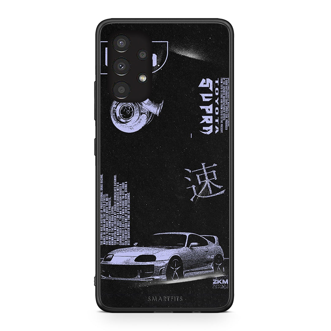 Samsung A13 4G Tokyo Drift Θήκη Αγίου Βαλεντίνου από τη Smartfits με σχέδιο στο πίσω μέρος και μαύρο περίβλημα | Smartphone case with colorful back and black bezels by Smartfits