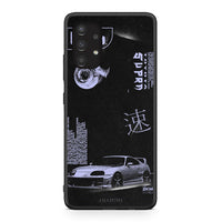 Thumbnail for Samsung A13 4G Tokyo Drift Θήκη Αγίου Βαλεντίνου από τη Smartfits με σχέδιο στο πίσω μέρος και μαύρο περίβλημα | Smartphone case with colorful back and black bezels by Smartfits
