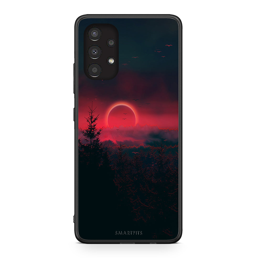 4 - Samsung A13 4G Sunset Tropic case, cover, bumper