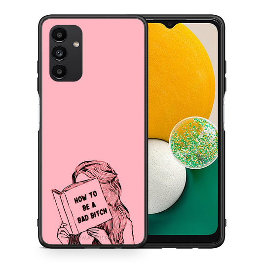 Θήκη Samsung A13 5G Bad Bitch από τη Smartfits με σχέδιο στο πίσω μέρος και μαύρο περίβλημα | Samsung A13 5G Bad Bitch case with colorful back and black bezels