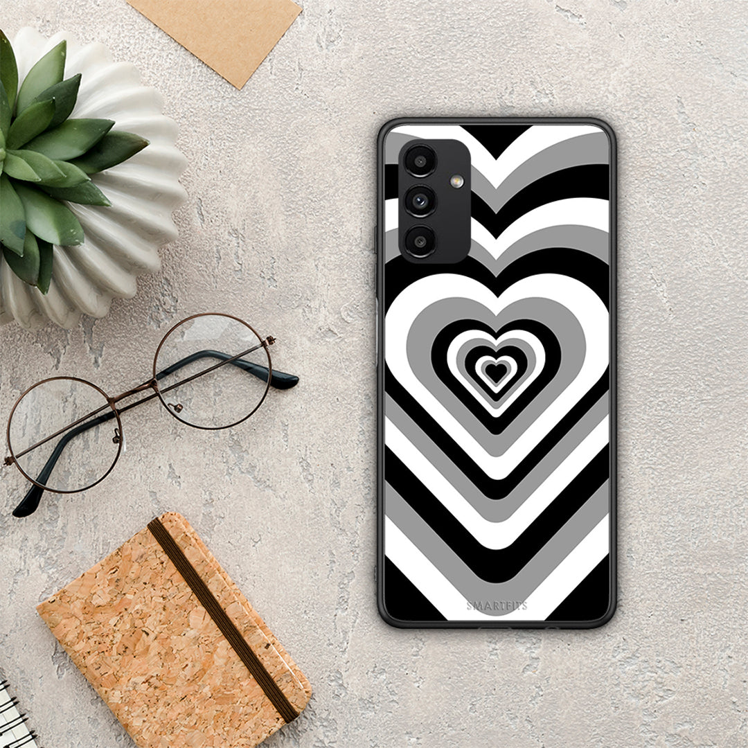 Black Hearts - Samsung Galaxy A04s θήκη