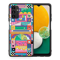 Thumbnail for Θήκη Samsung A13 5G Bubbles Soap από τη Smartfits με σχέδιο στο πίσω μέρος και μαύρο περίβλημα | Samsung A13 5G Bubbles Soap case with colorful back and black bezels