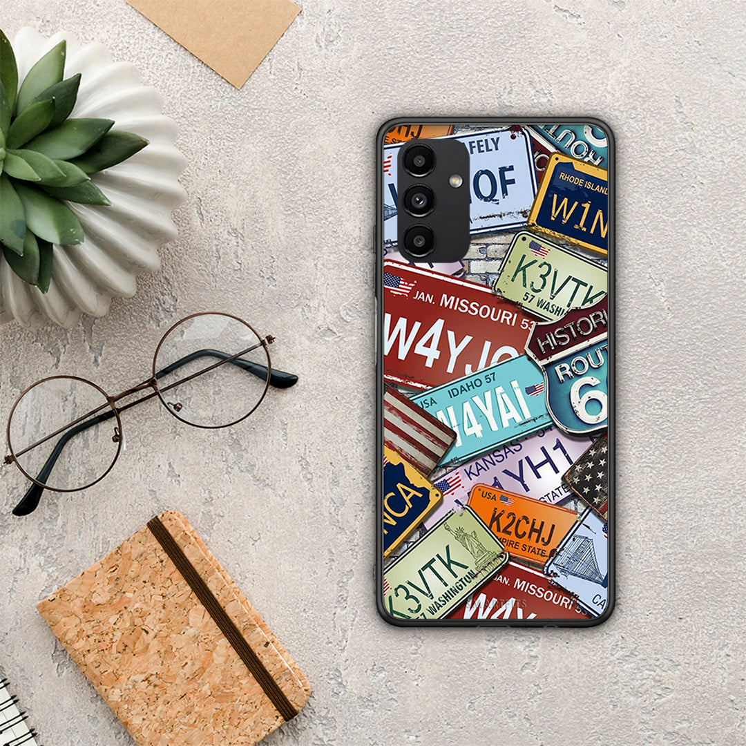 Car Plates - Samsung Galaxy A04s θήκη