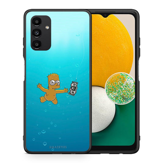 Θήκη Samsung A04s Chasing Money από τη Smartfits με σχέδιο στο πίσω μέρος και μαύρο περίβλημα | Samsung A04s Chasing Money case with colorful back and black bezels