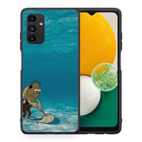 Thumbnail for Θήκη Samsung A04s Clean The Ocean από τη Smartfits με σχέδιο στο πίσω μέρος και μαύρο περίβλημα | Samsung A04s Clean The Ocean case with colorful back and black bezels