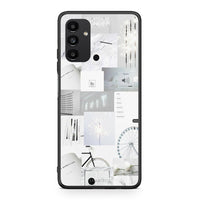 Thumbnail for Samsung A13 5G Collage Make Me Wonder Θήκη Αγίου Βαλεντίνου από τη Smartfits με σχέδιο στο πίσω μέρος και μαύρο περίβλημα | Smartphone case with colorful back and black bezels by Smartfits