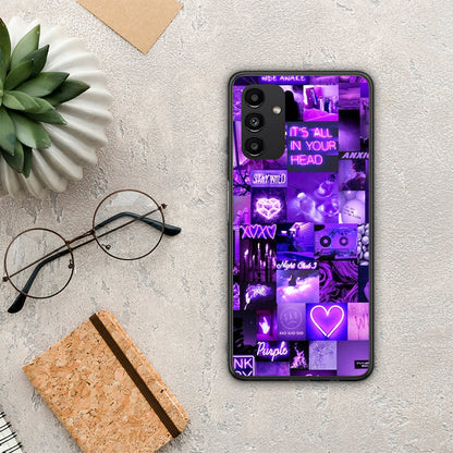 Collage Stay Wild - Samsung Galaxy A04s θήκη