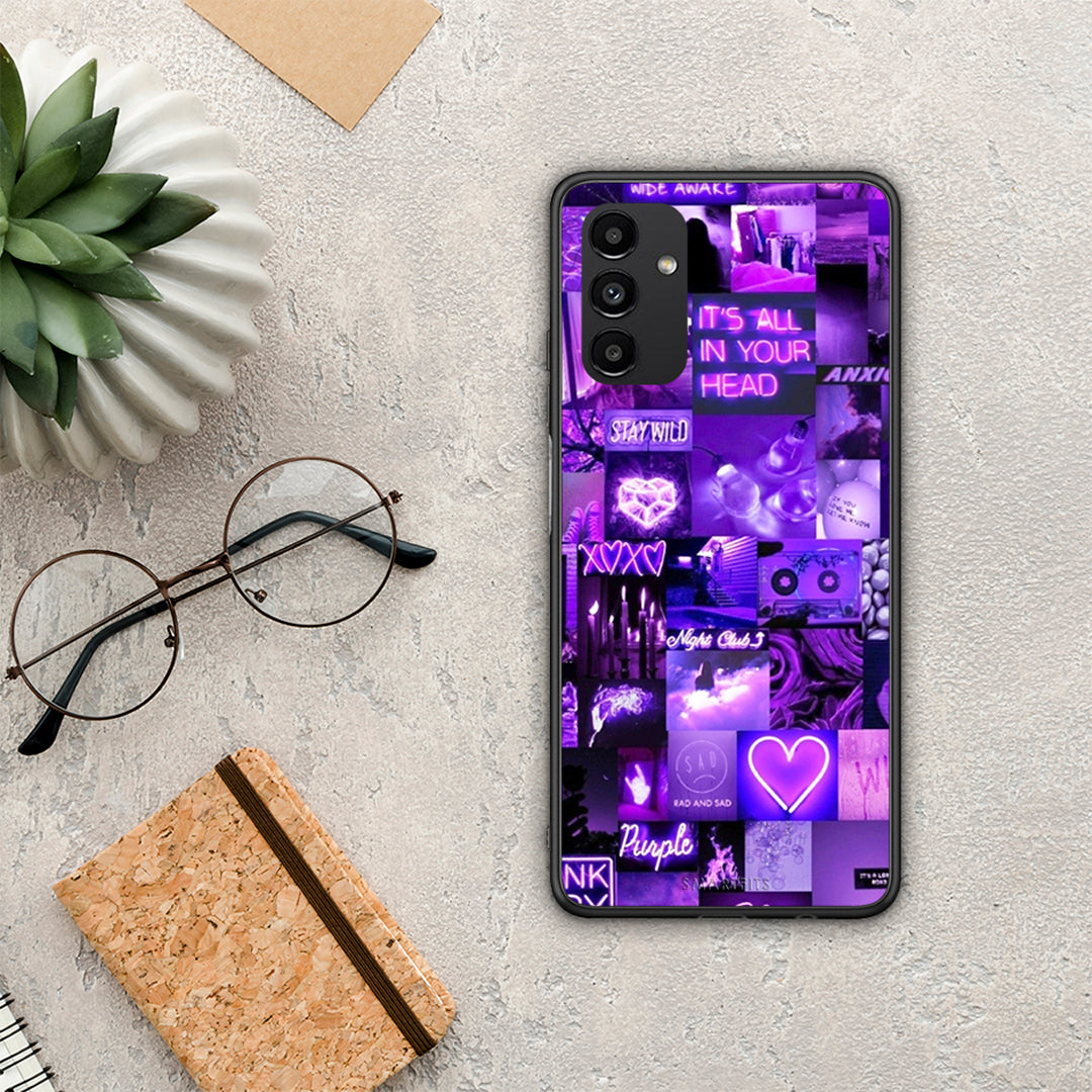 Collage Stay Wild - Samsung Galaxy A13 5G θήκη