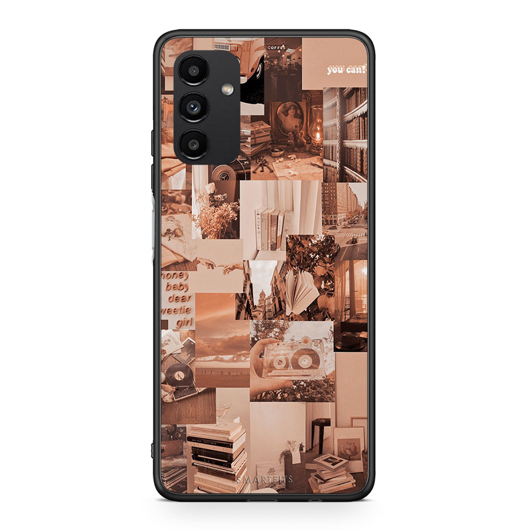 Samsung A04s Collage You Can Θήκη Αγίου Βαλεντίνου από τη Smartfits με σχέδιο στο πίσω μέρος και μαύρο περίβλημα | Smartphone case with colorful back and black bezels by Smartfits