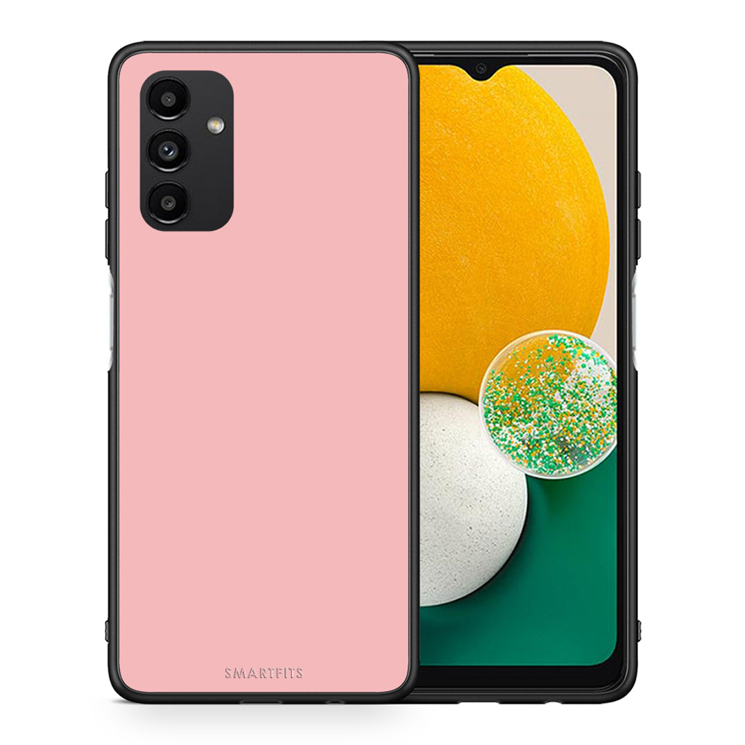 Θήκη Samsung A13 5G Nude Color από τη Smartfits με σχέδιο στο πίσω μέρος και μαύρο περίβλημα | Samsung A13 5G Nude Color case with colorful back and black bezels