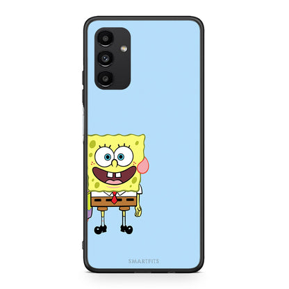 Samsung A13 5G Friends Bob θήκη από τη Smartfits με σχέδιο στο πίσω μέρος και μαύρο περίβλημα | Smartphone case with colorful back and black bezels by Smartfits