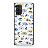Thumbnail for Samsung A04s Ftou Ftou θήκη από τη Smartfits με σχέδιο στο πίσω μέρος και μαύρο περίβλημα | Smartphone case with colorful back and black bezels by Smartfits