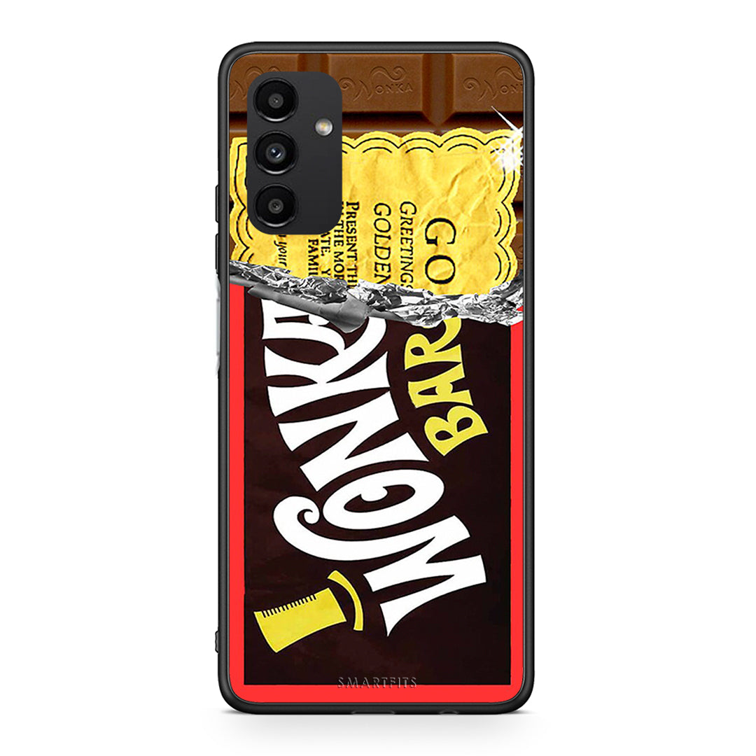 Samsung A13 5G Golden Ticket θήκη από τη Smartfits με σχέδιο στο πίσω μέρος και μαύρο περίβλημα | Smartphone case with colorful back and black bezels by Smartfits