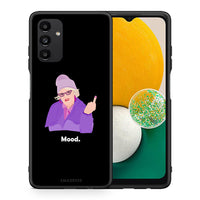 Thumbnail for Θήκη Samsung A04s Grandma Mood Black από τη Smartfits με σχέδιο στο πίσω μέρος και μαύρο περίβλημα | Samsung A04s Grandma Mood Black case with colorful back and black bezels