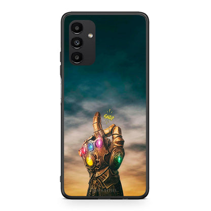 Samsung A04s Infinity Snap θήκη από τη Smartfits με σχέδιο στο πίσω μέρος και μαύρο περίβλημα | Smartphone case with colorful back and black bezels by Smartfits