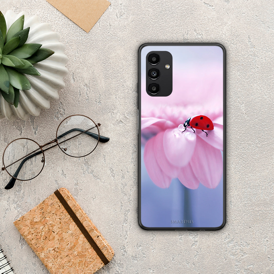 Ladybug Flower - Samsung Galaxy A04s θήκη