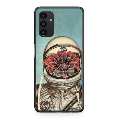Samsung A13 5G Nasa Bloom θήκη από τη Smartfits με σχέδιο στο πίσω μέρος και μαύρο περίβλημα | Smartphone case with colorful back and black bezels by Smartfits