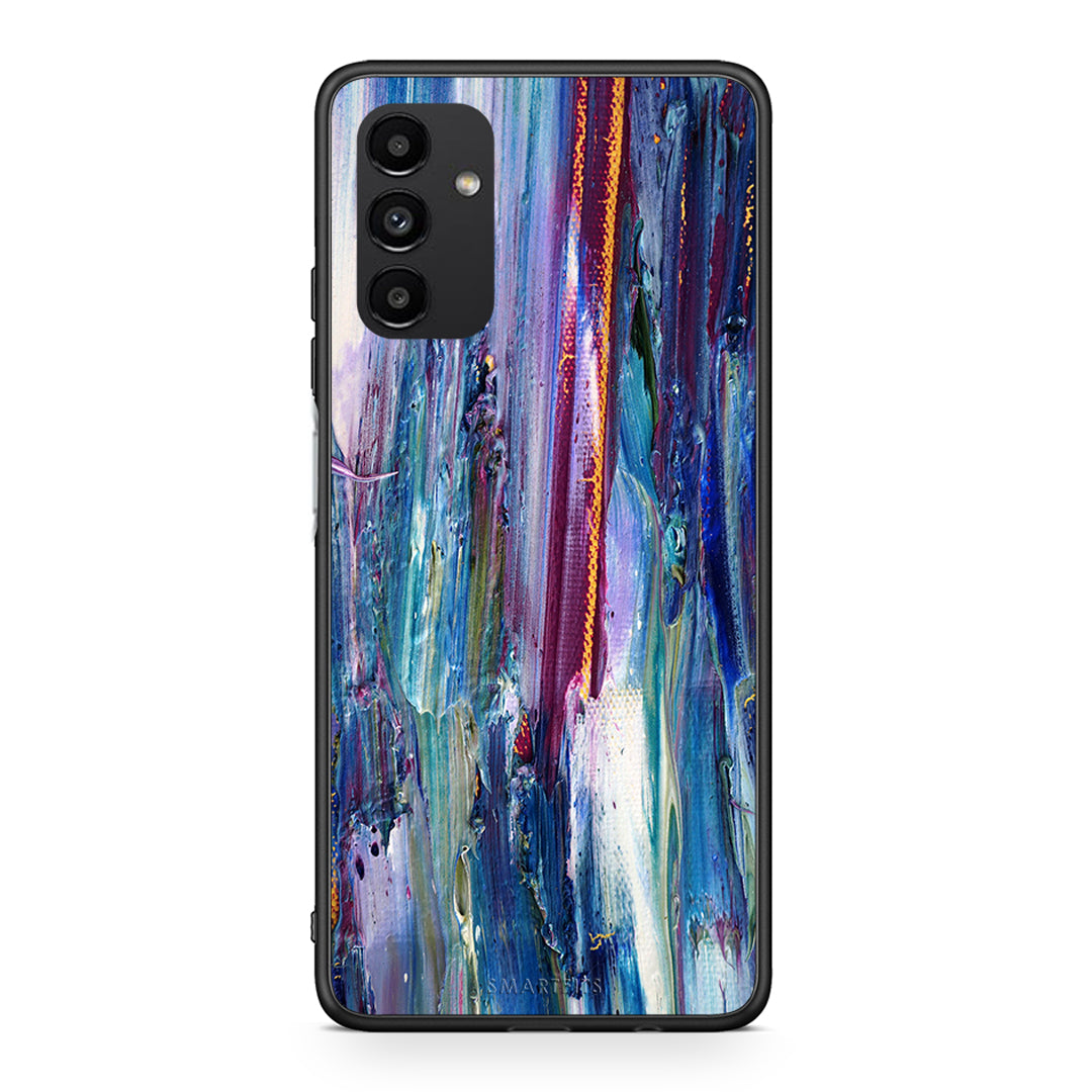 99 - Samsung A04s Paint Winter case, cover, bumper