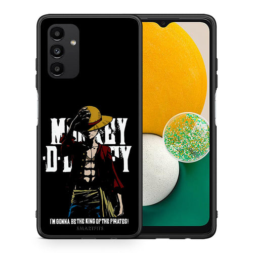 Θήκη Samsung A04s Pirate King από τη Smartfits με σχέδιο στο πίσω μέρος και μαύρο περίβλημα | Samsung A04s Pirate King case with colorful back and black bezels