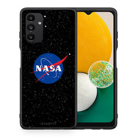 Thumbnail for Θήκη Samsung A13 5G NASA PopArt από τη Smartfits με σχέδιο στο πίσω μέρος και μαύρο περίβλημα | Samsung A13 5G NASA PopArt case with colorful back and black bezels