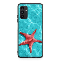 Thumbnail for Samsung A13 5G Red Starfish Θήκη από τη Smartfits με σχέδιο στο πίσω μέρος και μαύρο περίβλημα | Smartphone case with colorful back and black bezels by Smartfits