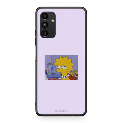 Samsung A13 5G So Happy θήκη από τη Smartfits με σχέδιο στο πίσω μέρος και μαύρο περίβλημα | Smartphone case with colorful back and black bezels by Smartfits