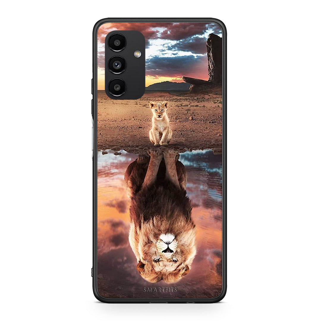Samsung A13 5G Sunset Dreams Θήκη Αγίου Βαλεντίνου από τη Smartfits με σχέδιο στο πίσω μέρος και μαύρο περίβλημα | Smartphone case with colorful back and black bezels by Smartfits