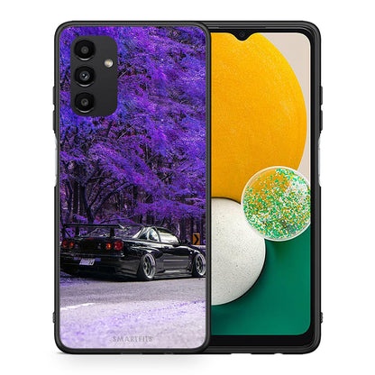 Θήκη Αγίου Βαλεντίνου Samsung A04s Super Car από τη Smartfits με σχέδιο στο πίσω μέρος και μαύρο περίβλημα | Samsung A04s Super Car case with colorful back and black bezels
