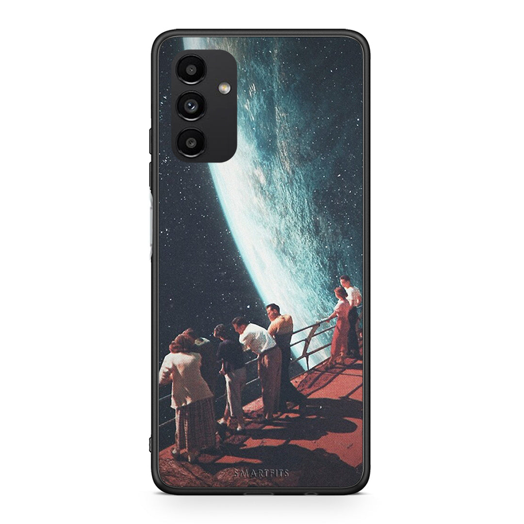 Samsung A13 5G Surreal View θήκη από τη Smartfits με σχέδιο στο πίσω μέρος και μαύρο περίβλημα | Smartphone case with colorful back and black bezels by Smartfits