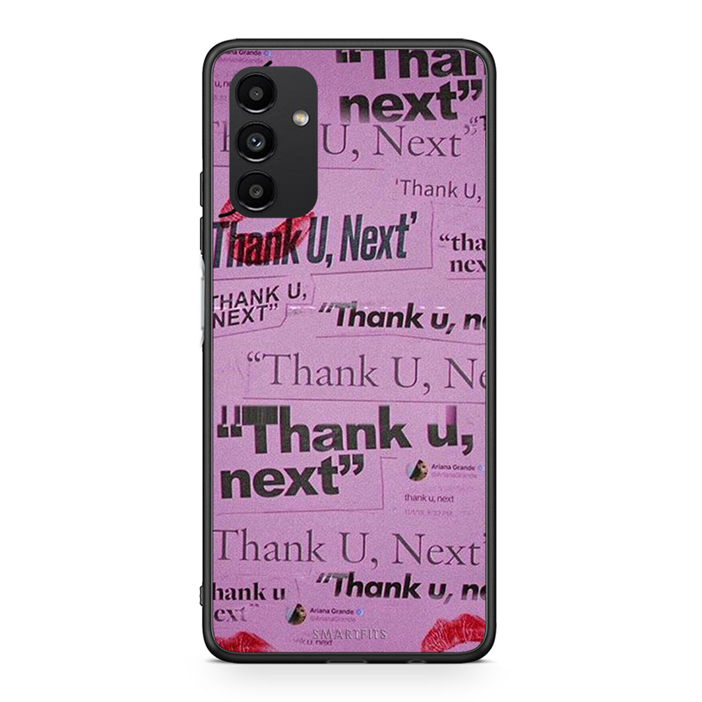 Samsung A13 5G Thank You Next Θήκη Αγίου Βαλεντίνου από τη Smartfits με σχέδιο στο πίσω μέρος και μαύρο περίβλημα | Smartphone case with colorful back and black bezels by Smartfits