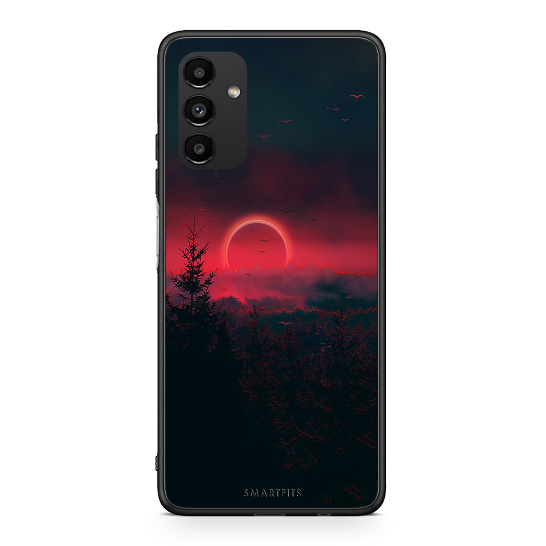 4 - Samsung A13 5G Sunset Tropic case, cover, bumper