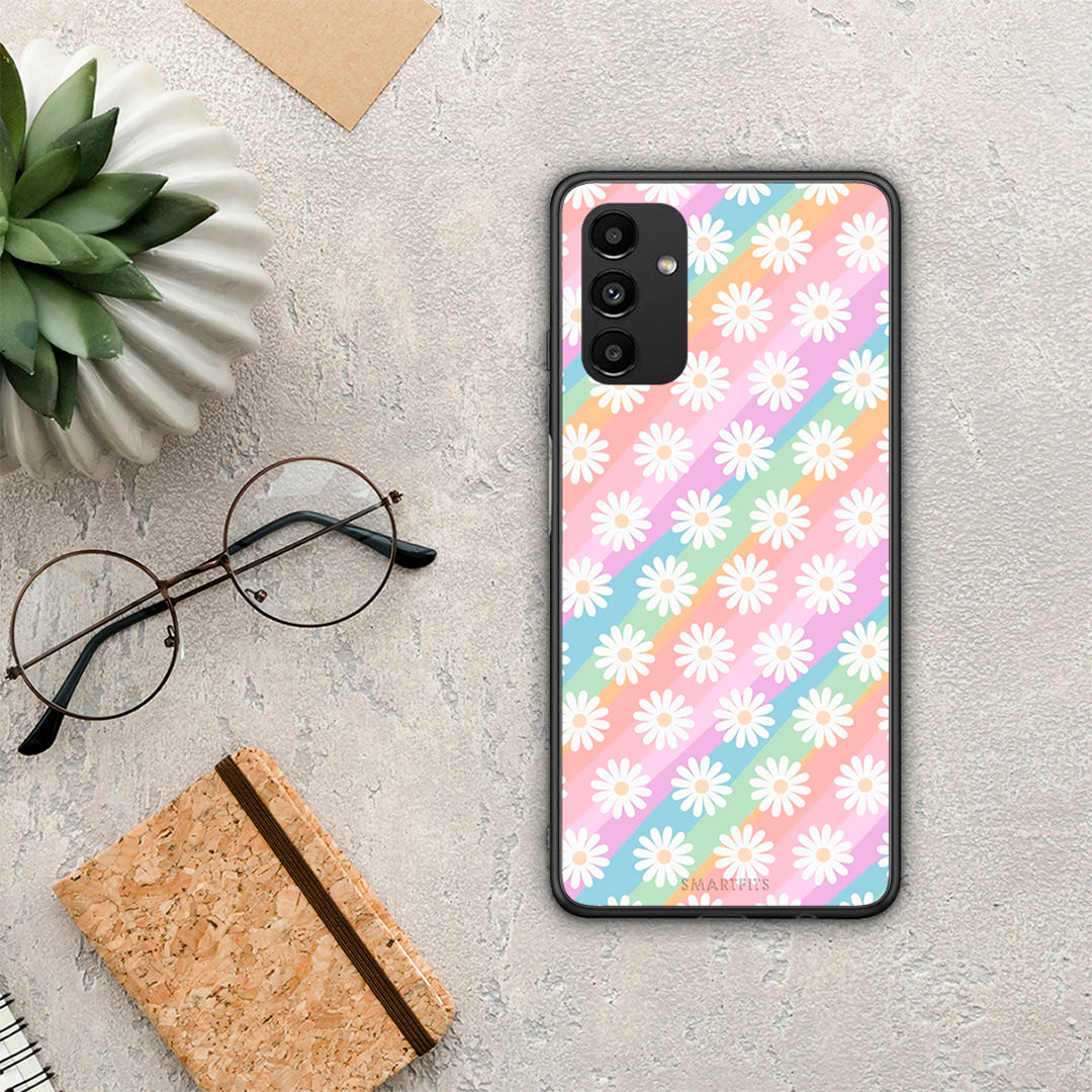White Daisies - Samsung Galaxy A13 5G θήκη