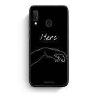 Thumbnail for Samsung A20e Aeshetic Love 1 Θήκη Αγίου Βαλεντίνου από τη Smartfits με σχέδιο στο πίσω μέρος και μαύρο περίβλημα | Smartphone case with colorful back and black bezels by Smartfits