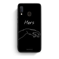 Thumbnail for Samsung Galaxy M20 Aeshetic Love 1 Θήκη Αγίου Βαλεντίνου από τη Smartfits με σχέδιο στο πίσω μέρος και μαύρο περίβλημα | Smartphone case with colorful back and black bezels by Smartfits