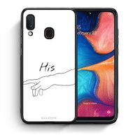 Thumbnail for Θήκη Αγίου Βαλεντίνου Samsung Galaxy M20 Aeshetic Love 2 από τη Smartfits με σχέδιο στο πίσω μέρος και μαύρο περίβλημα | Samsung Galaxy M20 Aeshetic Love 2 case with colorful back and black bezels