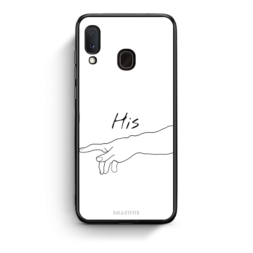 Samsung A20e Aeshetic Love 2 Θήκη Αγίου Βαλεντίνου από τη Smartfits με σχέδιο στο πίσω μέρος και μαύρο περίβλημα | Smartphone case with colorful back and black bezels by Smartfits