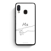 Thumbnail for Samsung Galaxy M20 Aeshetic Love 2 Θήκη Αγίου Βαλεντίνου από τη Smartfits με σχέδιο στο πίσω μέρος και μαύρο περίβλημα | Smartphone case with colorful back and black bezels by Smartfits