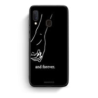 Thumbnail for Samsung A20e Always & Forever 2 Θήκη Αγίου Βαλεντίνου από τη Smartfits με σχέδιο στο πίσω μέρος και μαύρο περίβλημα | Smartphone case with colorful back and black bezels by Smartfits