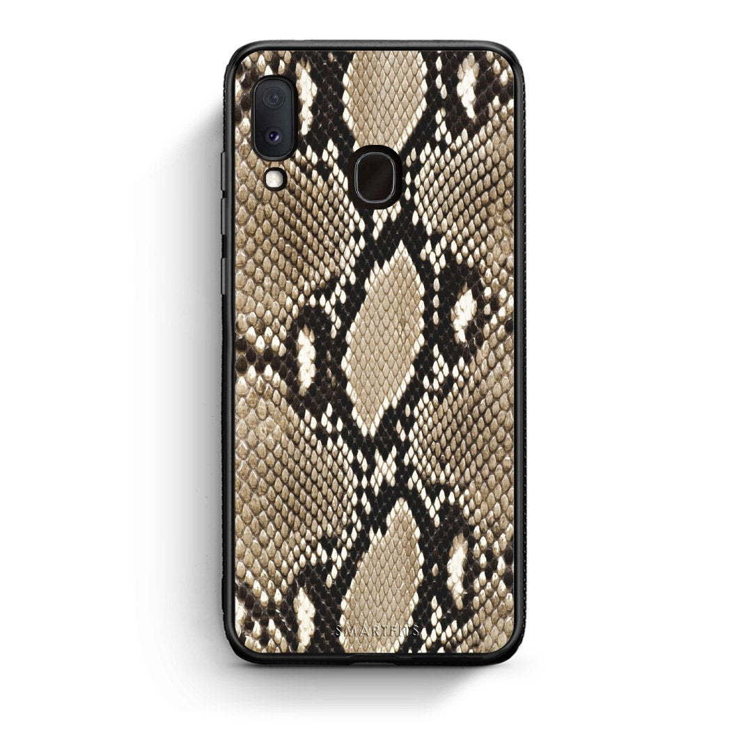 23 - Samsung A20e Fashion Snake Animal case, cover, bumper