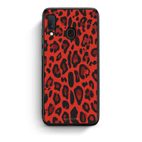 Thumbnail for 4 - Samsung Galaxy A30 Red Leopard Animal case, cover, bumper