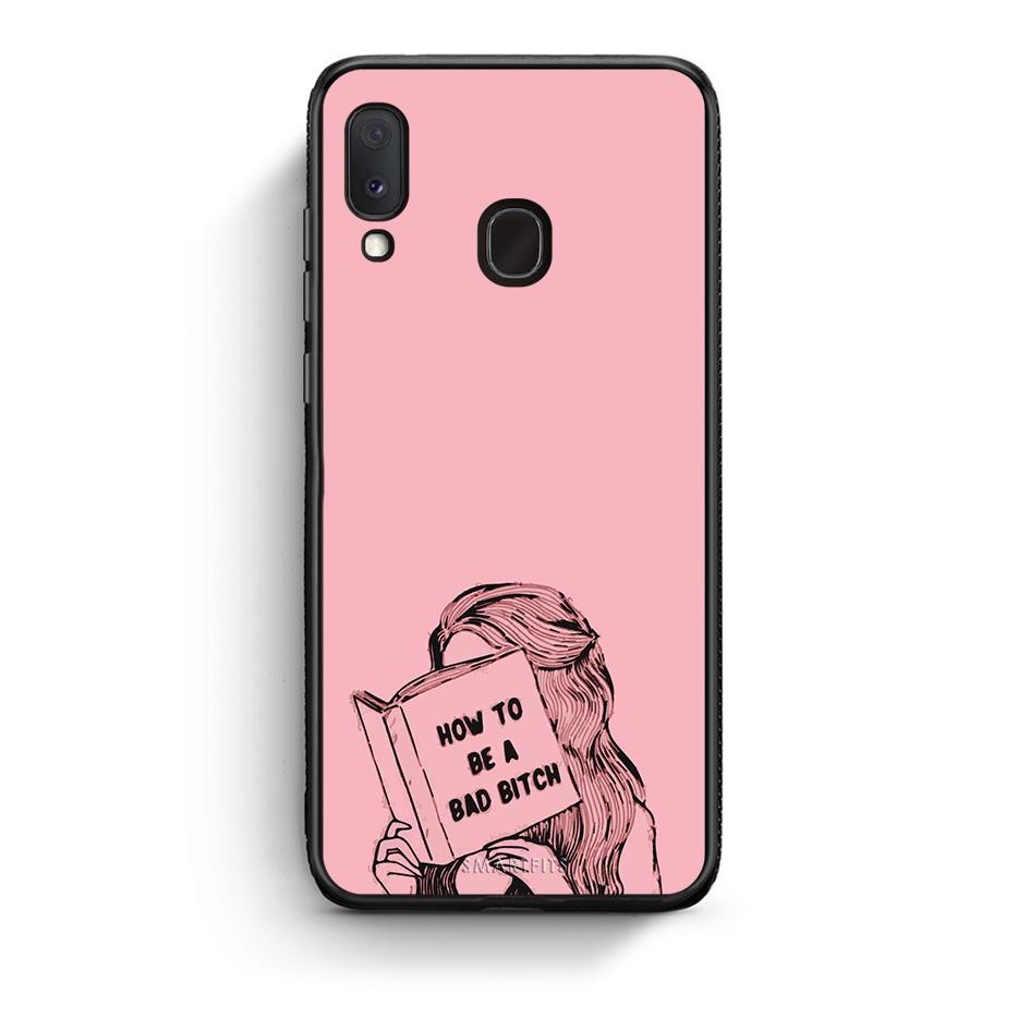 Samsung Galaxy M20 Bad Bitch θήκη από τη Smartfits με σχέδιο στο πίσω μέρος και μαύρο περίβλημα | Smartphone case with colorful back and black bezels by Smartfits